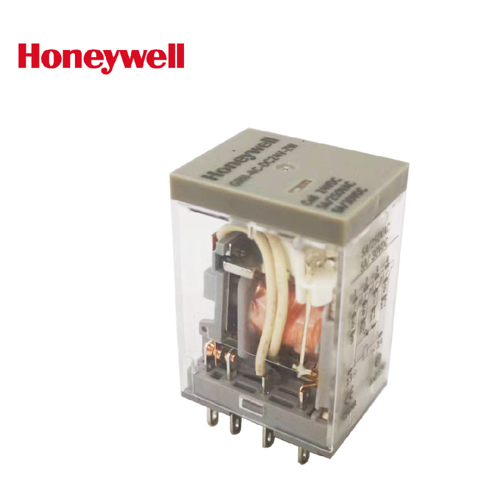 Honeywell霍尼韦尔GRN-4C-DC24V-ZW中间继电器 5A 标配LED指示灯
